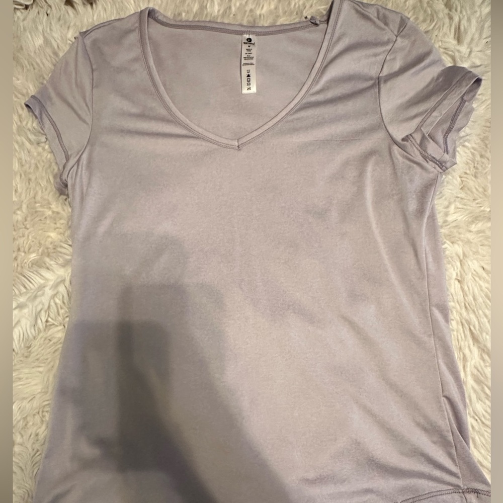 Purple active wear shirt